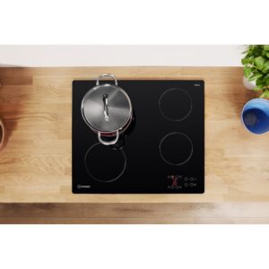 Indesit Aria RI 161 C Hob - Black - Image 5