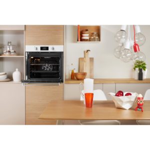 Indesit IFW 6340 WH UK Electric Single Built-In Oven - White - Image 5