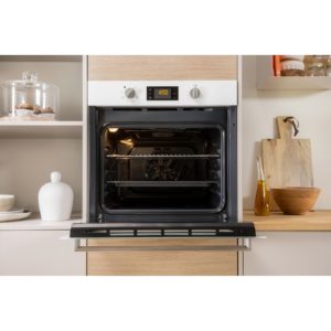 Indesit IFW 6340 WH UK Electric Single Built-In Oven - White - Image 6