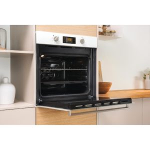 Indesit IFW 6340 WH UK Electric Single Built-In Oven - White - Image 8