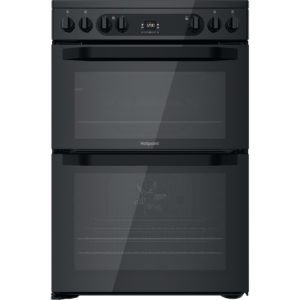 Hotpoint HDM67V92HCB/UK Double Cooker - Black