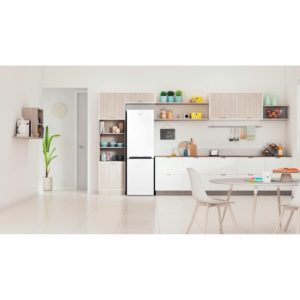 Indesit LI8 S2E W UK Freestanding Fridge Freezer - White - Image 3