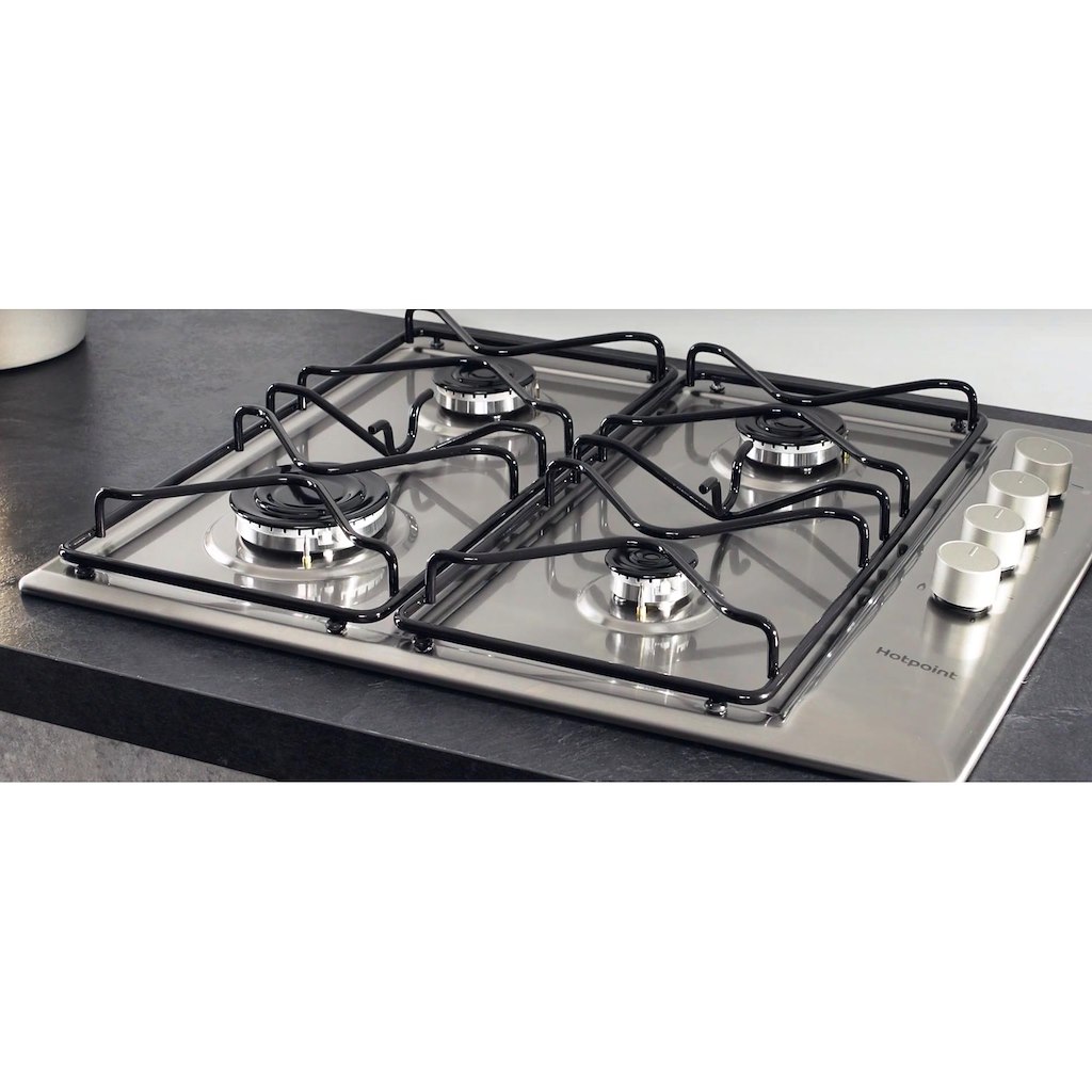 Hotpoint PAN 642 IX/H Gas Hob - Stainless Steel - Image 2