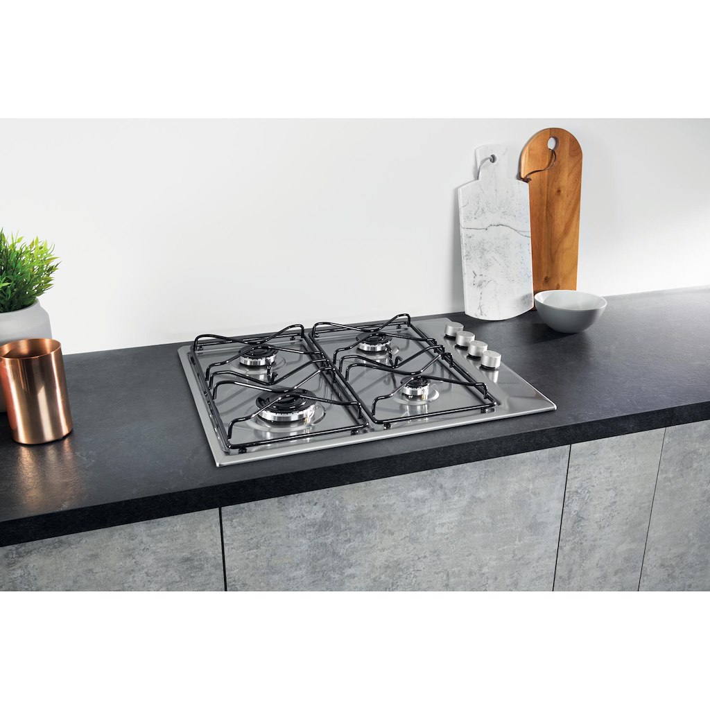 Hotpoint PAN 642 IX/H Gas Hob - Stainless Steel - Image 4