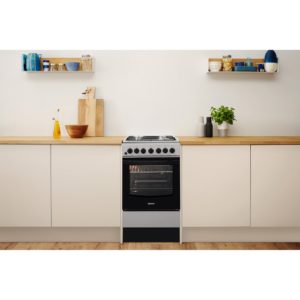 Indesit IS5G4PHSS/UK Dual Fuel Cooker - Stainless Steel - Image 5