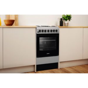 Indesit IS5G4PHSS/UK Dual Fuel Cooker - Stainless Steel - Image 8