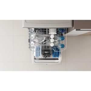 Indesit DFE 1B19 X UK Dishwasher - Silver - Image 11