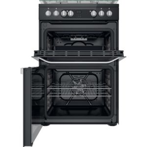 Hotpoint HDM67G9C2CB/UK Double Cooker - Black - Image 2