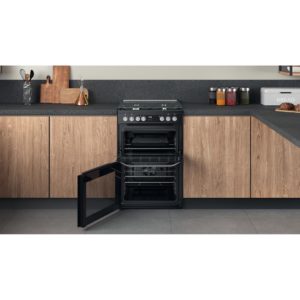 Hotpoint HDM67G9C2CB/UK Double Cooker - Black - Image 7