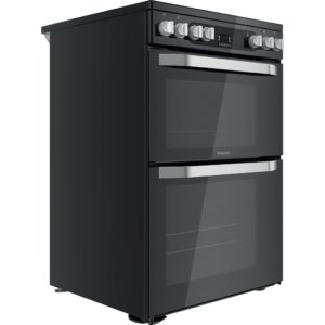 Hotpoint HDM67V9HCB/U Electric Double Cooker - Black - Image 3