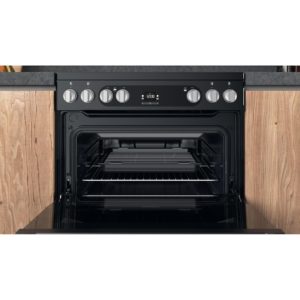 Hotpoint HDM67V9HCB/U Electric Double Cooker - Black - Image 10