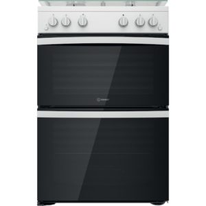 Indesit ID67G0MCW/UK Double Cooker - White