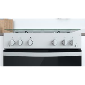 Indesit ID67G0MCW/UK Double Cooker - White - Image 8