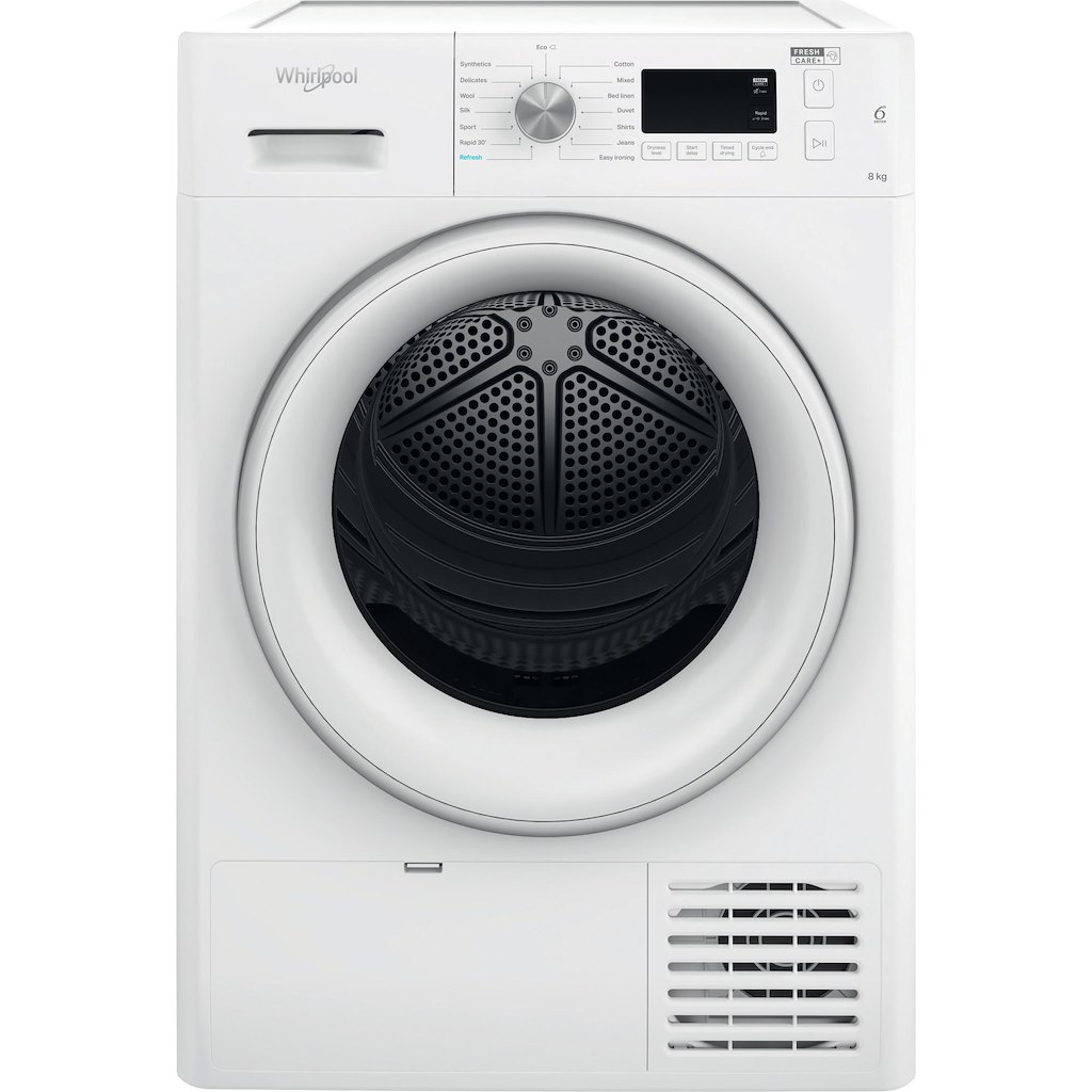 Whirlpool FFT M11 8X2 UK Freestanding 8kg Heat Pump Tumble Dryer - Image 2