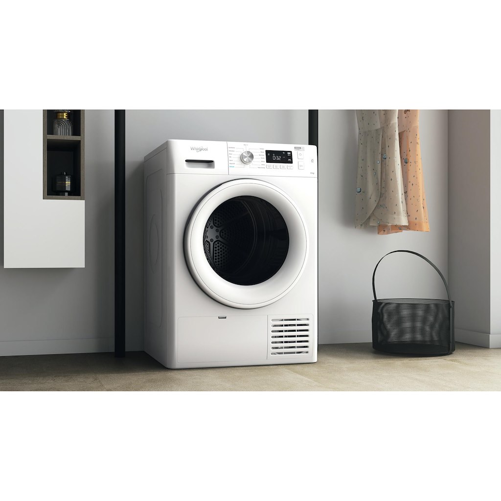 Whirlpool FFT M11 8X2 UK Freestanding 8kg Heat Pump Tumble Dryer - Image 5