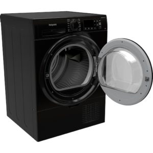 Hotpoint H3 D81B UK Condenser Tumble Dryer - Black - Image 3