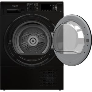 Hotpoint H3 D81B UK Condenser Tumble Dryer - Black - Image 4