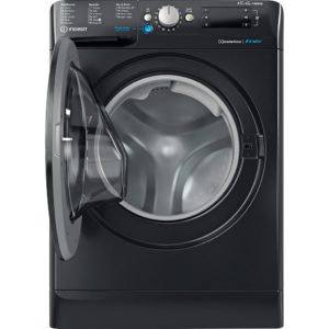 Indesit BDE86436XBUKN Washer Dryer - Black - Image 4