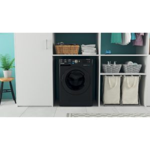 Indesit BDE86436XBUKN Washer Dryer - Black - Image 6