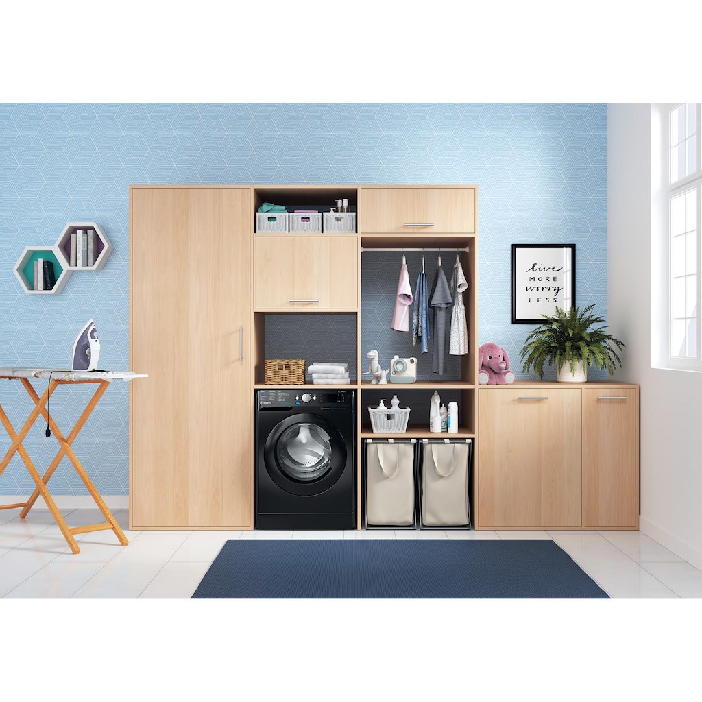 Indesit BWE 81496X KV UK Freestanding 8kg Washing Machine - Image 2