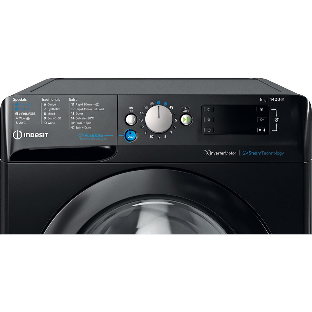 Indesit BWE 81496X KV UK Freestanding 8kg Washing Machine - Image 3