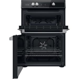 Hotpoint HDT67I9HM2C/UK Double Cooker - Black - Image 2