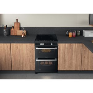 Hotpoint HDT67I9HM2C/UK Double Cooker - Black - Image 9