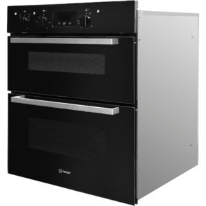 Indesit Aria IDU 6340 BL Electric Built-Under Oven - Black - Image 2