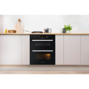 Indesit Aria IDU 6340 BL Electric Built-Under Oven - Black - Image 5