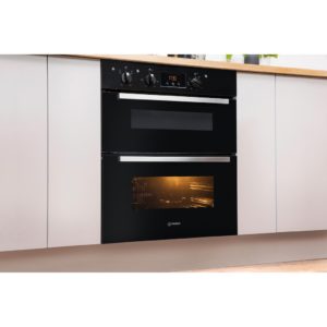 Indesit Aria IDU 6340 BL Electric Built-Under Oven - Black - Image 7