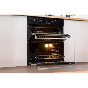 Indesit Aria IDU 6340 BL Electric Built-Under Oven - Black - Image 8