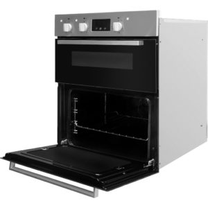 Indesit Aria IDU 6340 IX Electric Built-Under Oven - Stainless Steel and Black - Image 3