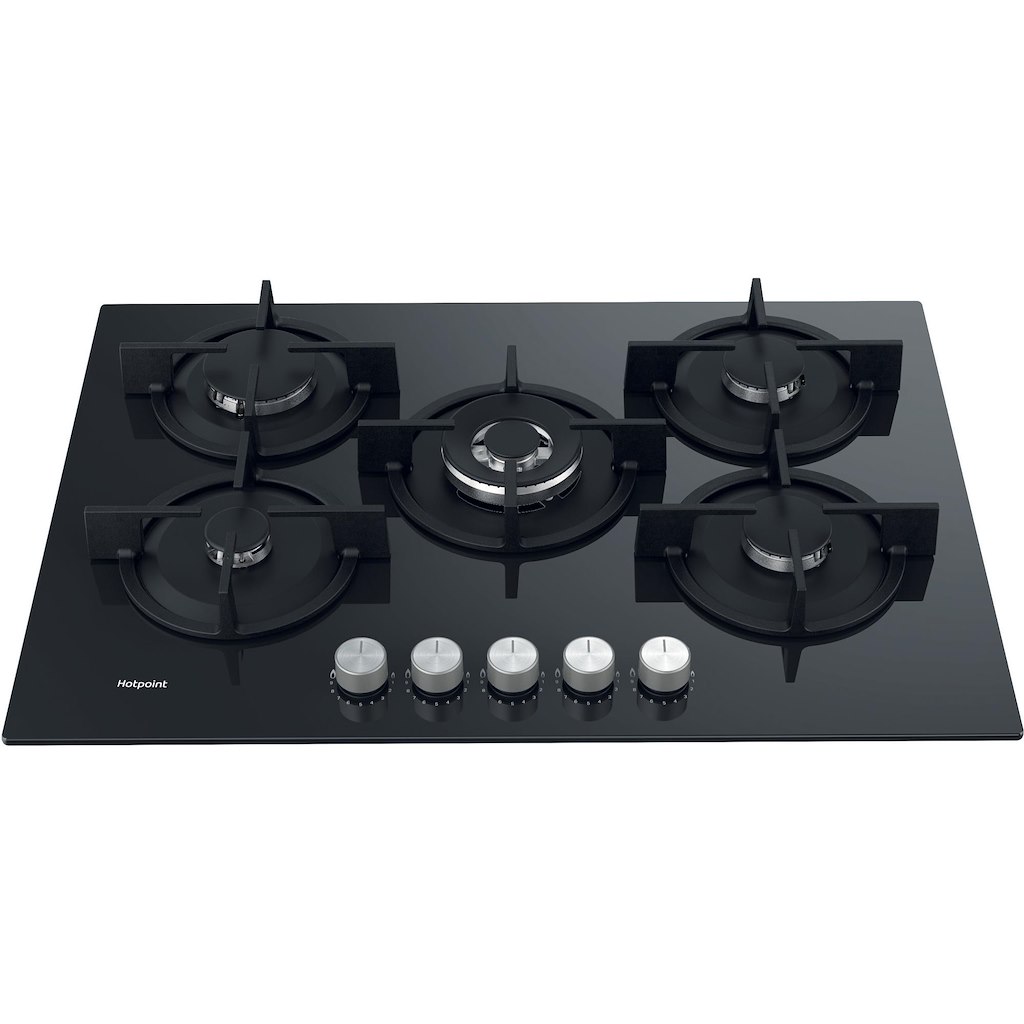 Hotpoint HGS 72S BK Hob - Black - Image 2