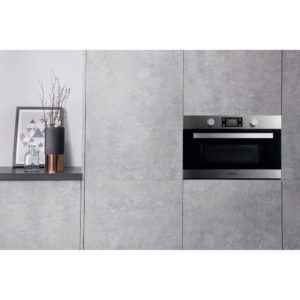 Hotpoint MD 344 IX H Built-In Microwave - Stainless Steel - Image 4