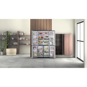 Hotpoint HQ9 M2L UK Active 4 Door Fridge Freezer - Stainless Steel - Image 8