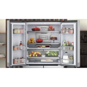 Hotpoint HQ9 M2L UK Active 4 Door Fridge Freezer - Stainless Steel - Image 9