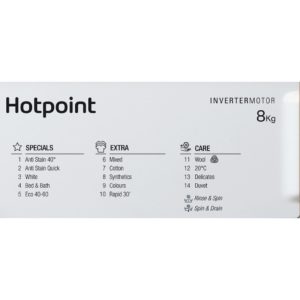 Hotpoint BI WMHG 81484 UK Integrated Washing Machine - Image 4