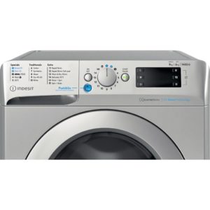 Indesit BDE 96436 SV UK Freestanding 9+6kg Washer Dryer - Silver - Image 3