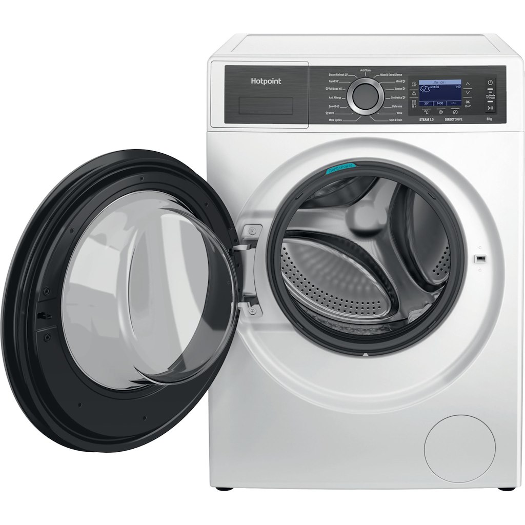 Hotpoint H789GPOWERUK Freestanding 8kg 1400rpm Washing Machine - Image 3