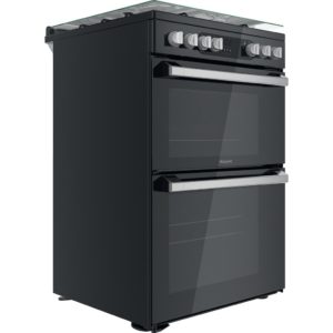 Hotpoint HDM67G9C2CSB/UK Dual Fuel Double Cooker - Black - Image 3