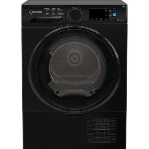 Indesit I3 D81B UK Condenser Tumble Dryer - Black - Image 2