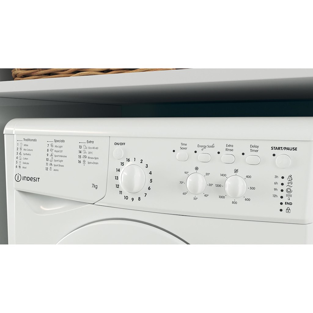 Indesit IWC 81283 W UK N Washing Machine - white - Image 8