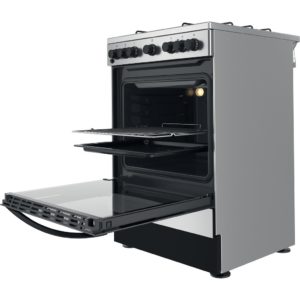 Indesit IS67G5PHX/UK Freestanding 60cm Dual Fuel Cooker - Image 5