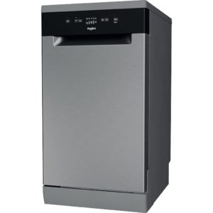 Whirlpool WSFE 2B19 X UK N SupremeClean Slimline Dishwasher A+++ 10 Place - Stainless Steel