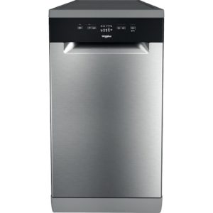 Whirlpool WSFE 2B19 X UK N SupremeClean Slimline Dishwasher A+++ 10 Place - Stainless Steel - Image 2