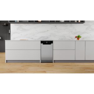 Whirlpool WSFE 2B19 X UK N SupremeClean Slimline Dishwasher A+++ 10 Place - Stainless Steel - Image 5