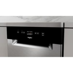 Whirlpool WSFE 2B19 X UK N SupremeClean Slimline Dishwasher A+++ 10 Place - Stainless Steel - Image 8