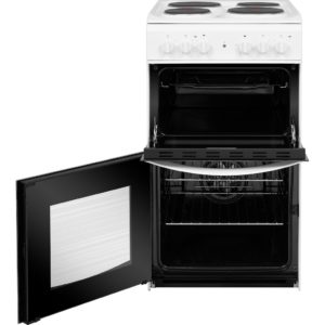 Indesit ID5E92KMW/UK Cooker - White - Image 2