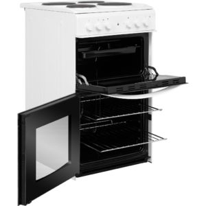 Indesit ID5E92KMW/UK Cooker - White - Image 4