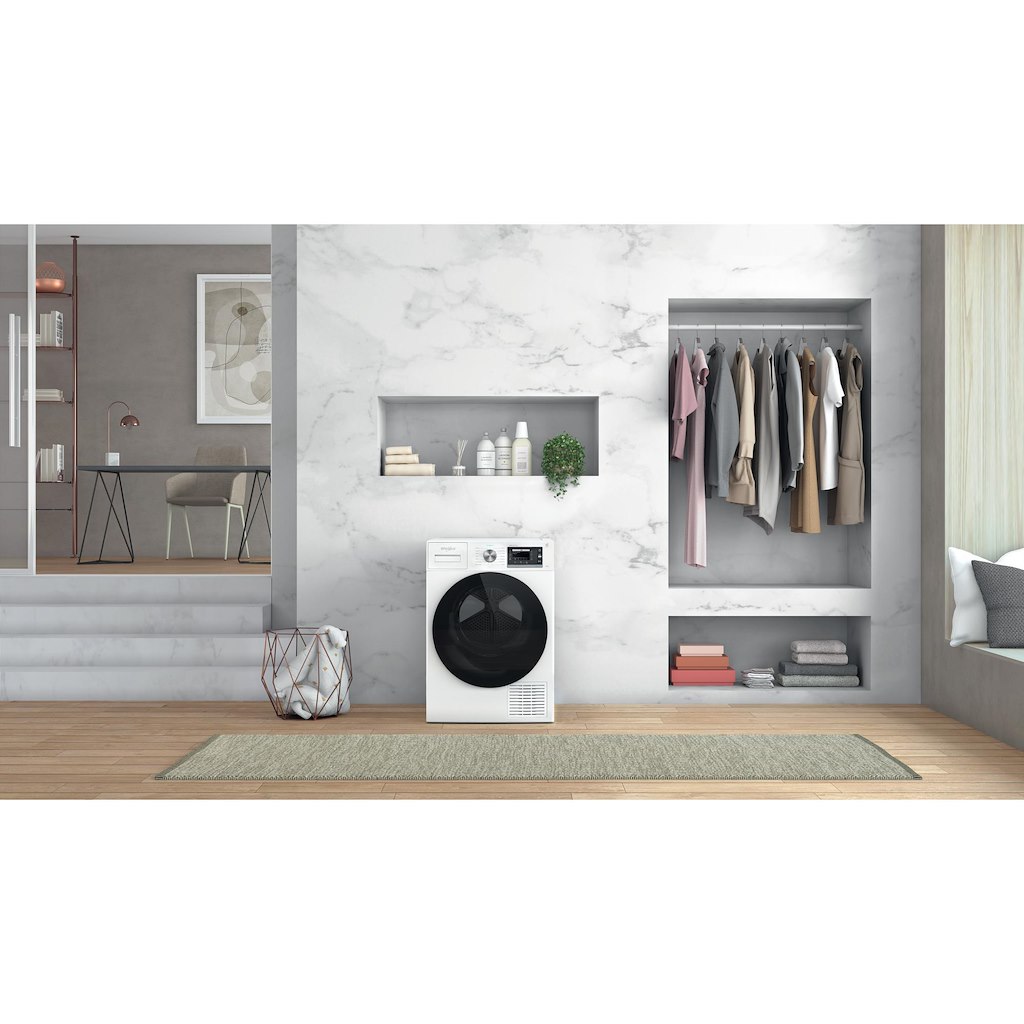 Whirlpool W6 D94WR UK 9kg Heat Pump Tumble Dryer - Image 4